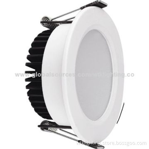 LED Downlight, 9W Power with Super Silver Color Cover